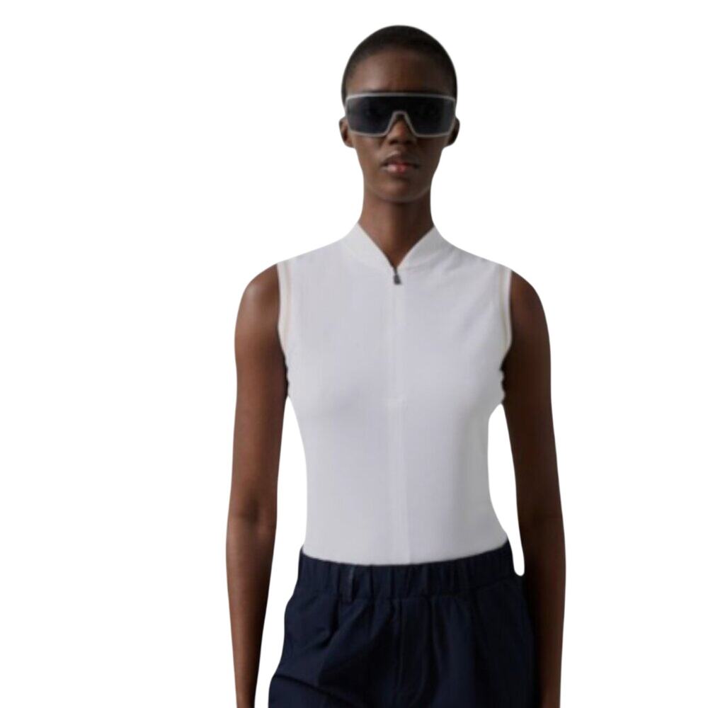 NWT Bogner Evi Polo Shirt White Size EU 42 UX XL